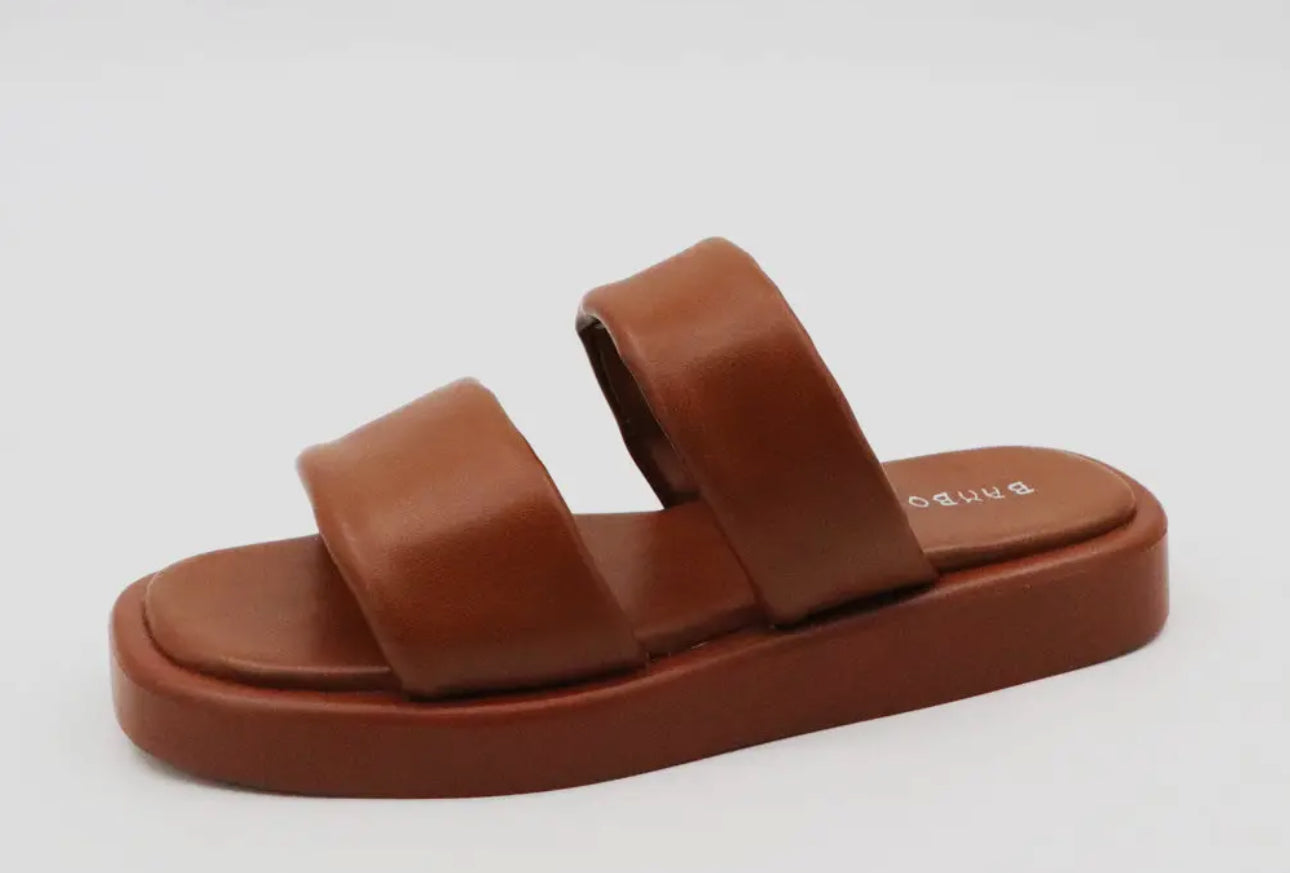 Brown Bamboo Sandals