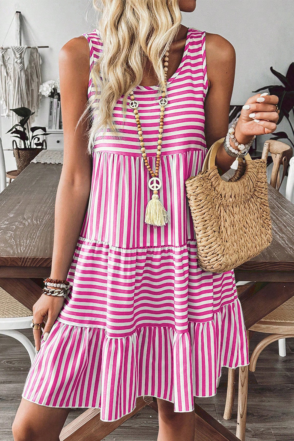 Stripe Dress RTS