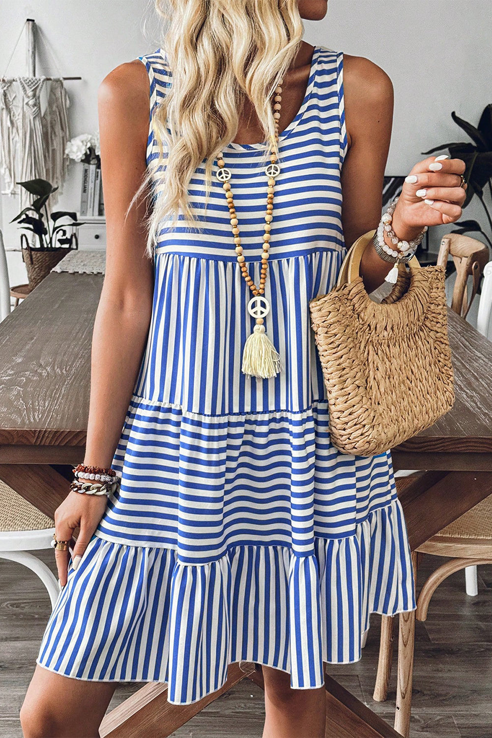Stripe Dress RTS