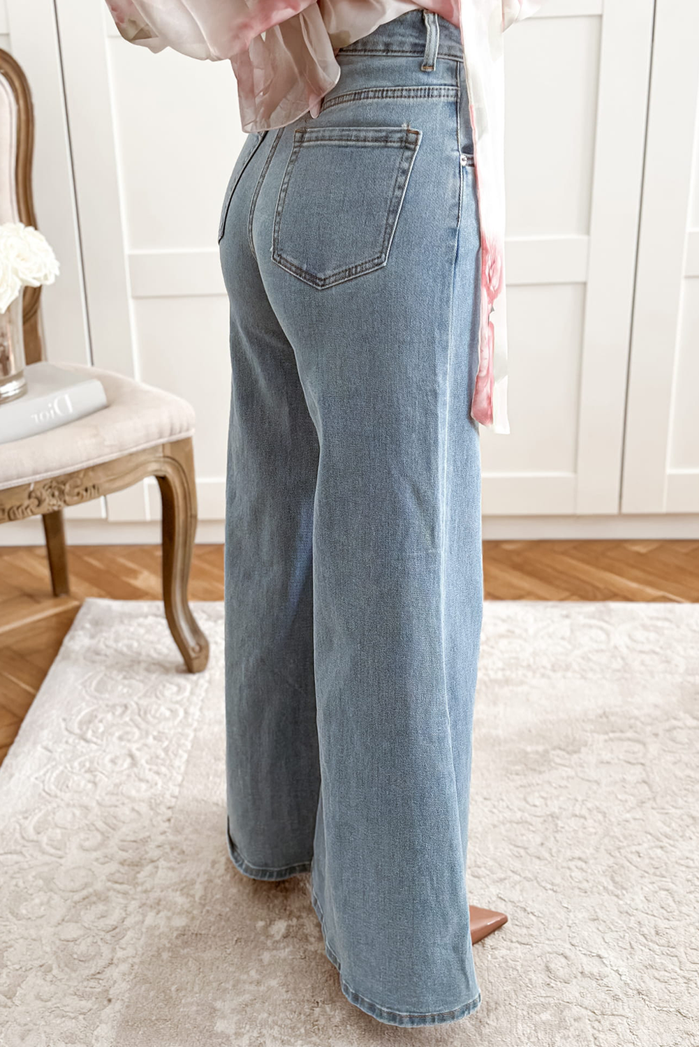 Beau Blue Bell Bottom Jeans July.