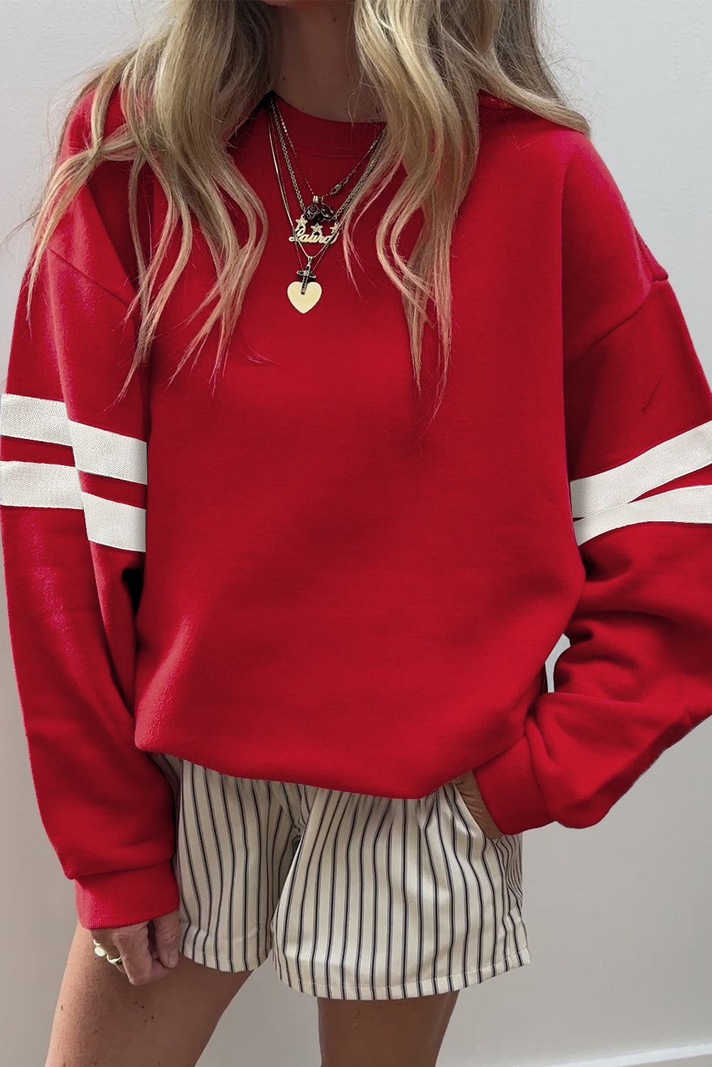 Varsity Stripe Sweatshirt RTS