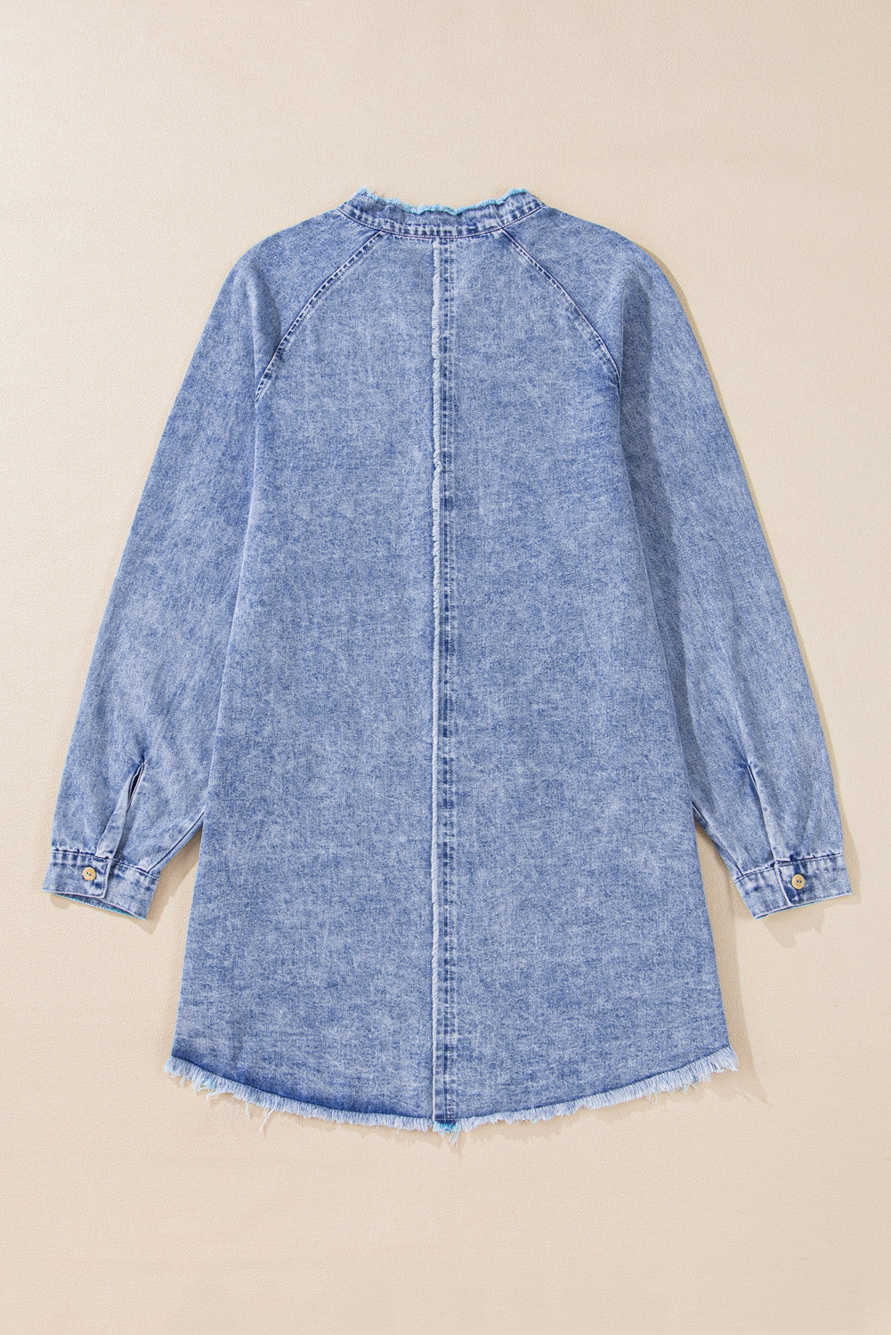 Raw Hem Denim Dress June.