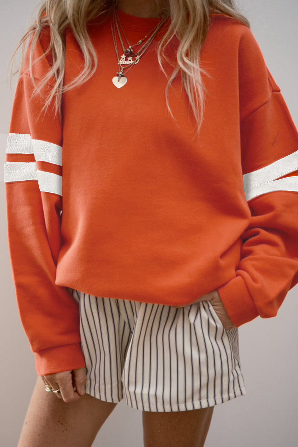 Varsity Stripe Sweatshirt RTS
