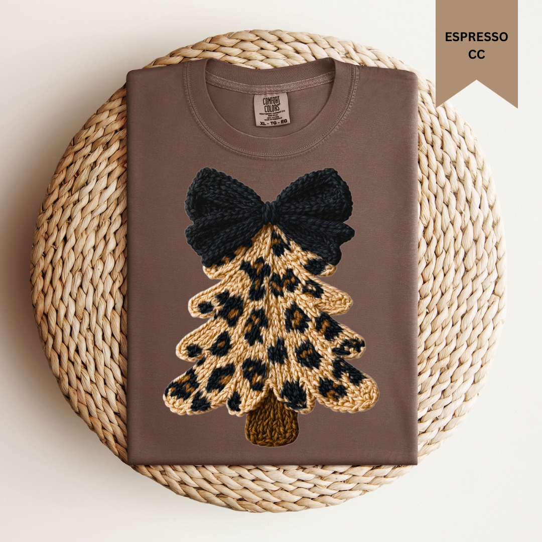 Cheetah Bow Tree Tee.