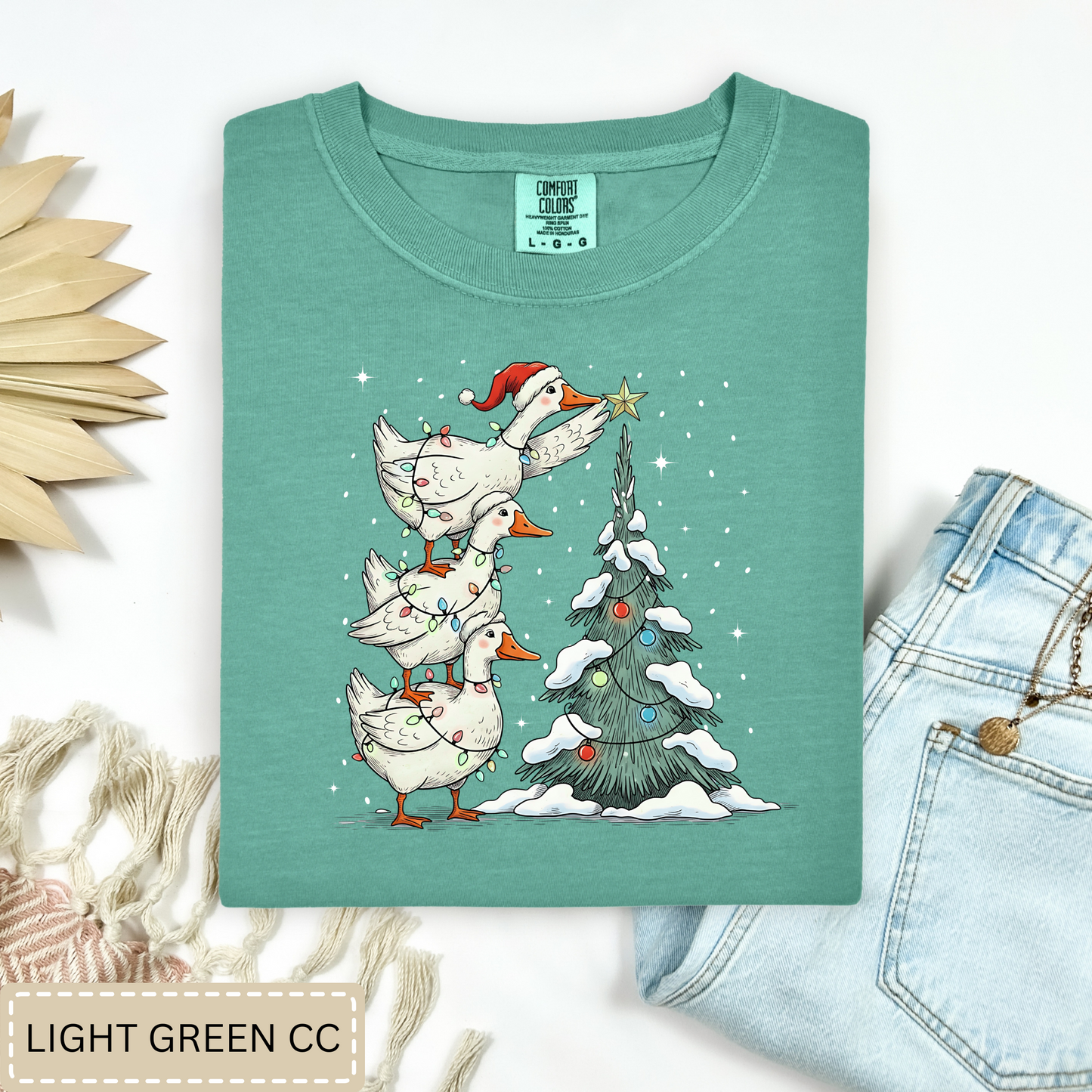 Christmas Geese Tee.