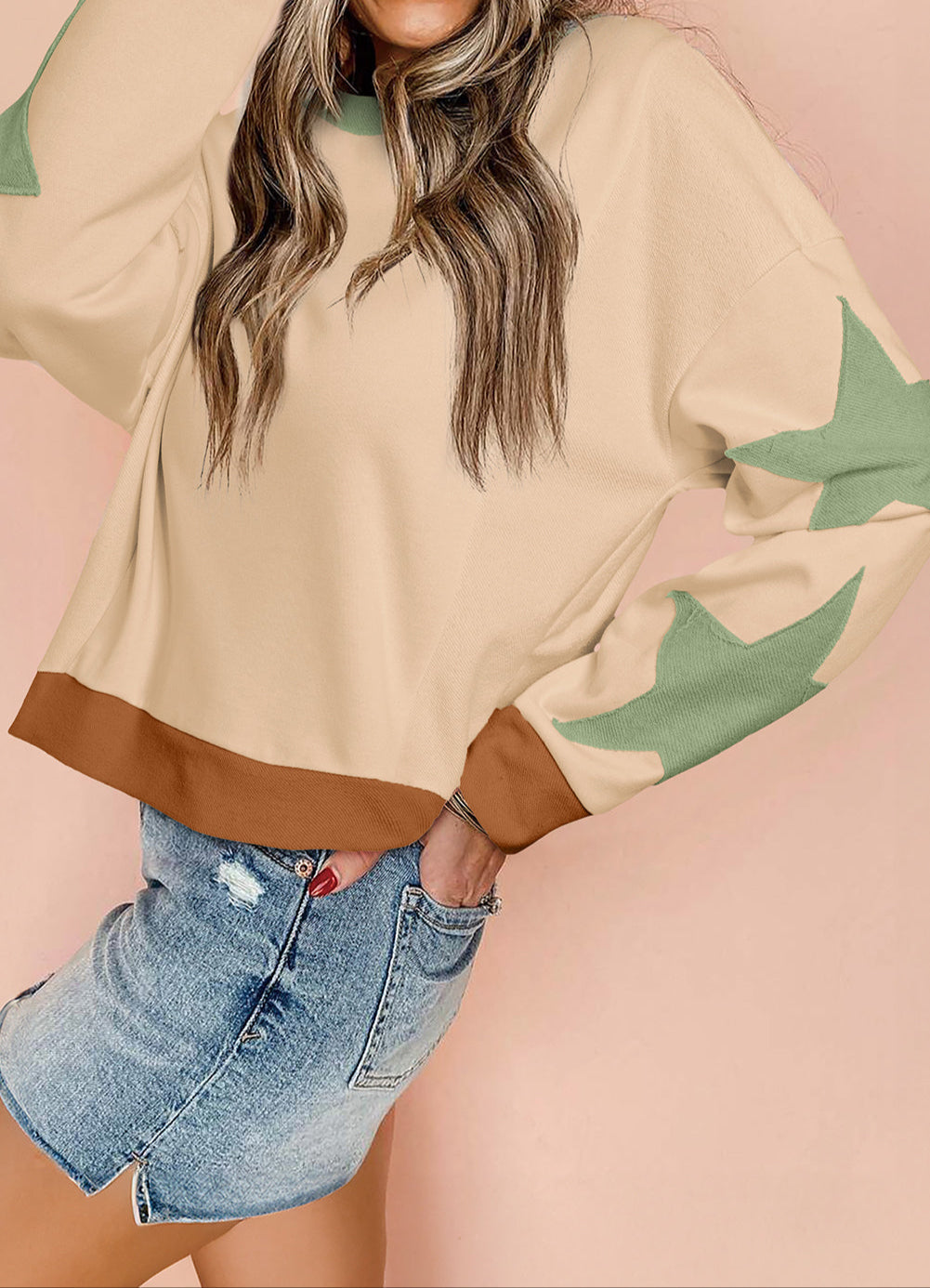 Star Patchwork Crew LT