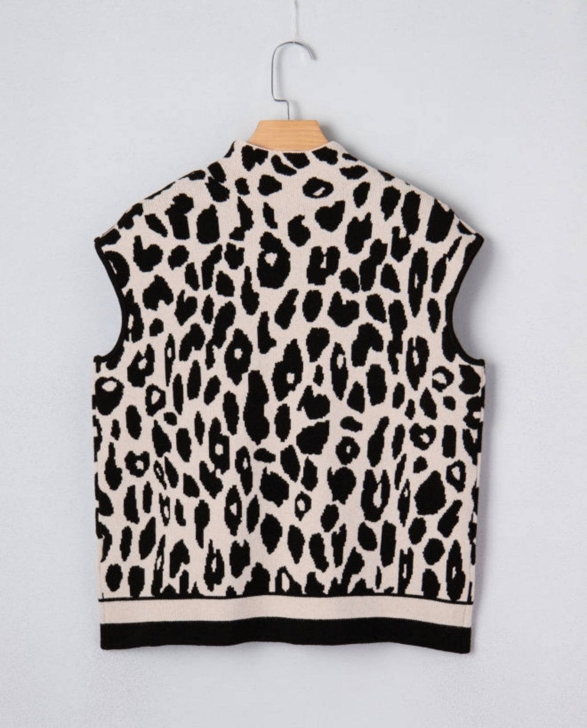 Black Leopard Sweater FB