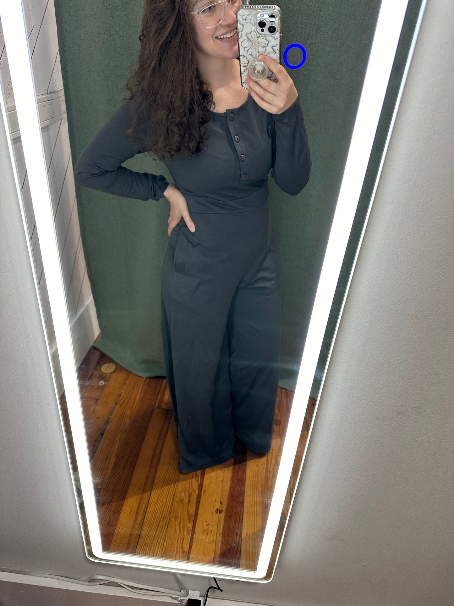 Grey Jumpsuit