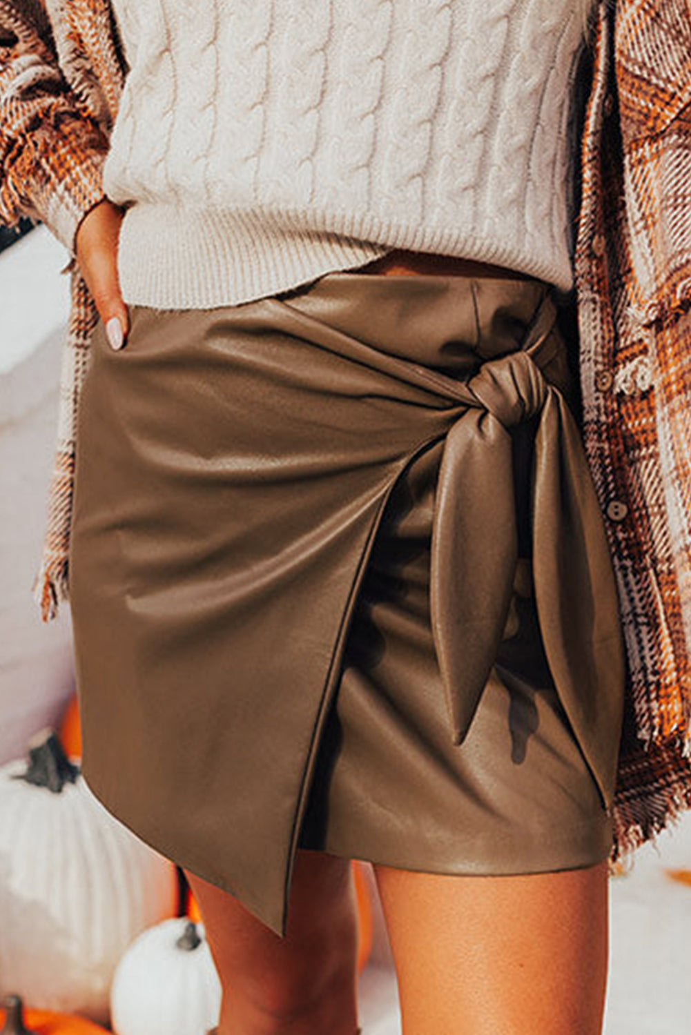Bowknot Fall Skirt August.