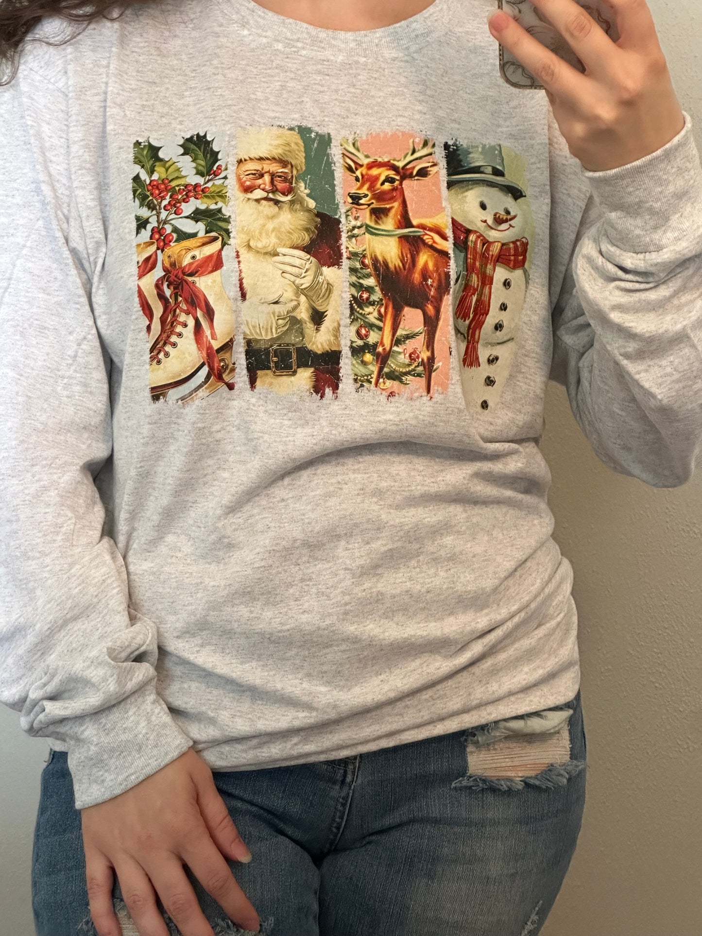 Very vintage Christmas Tee