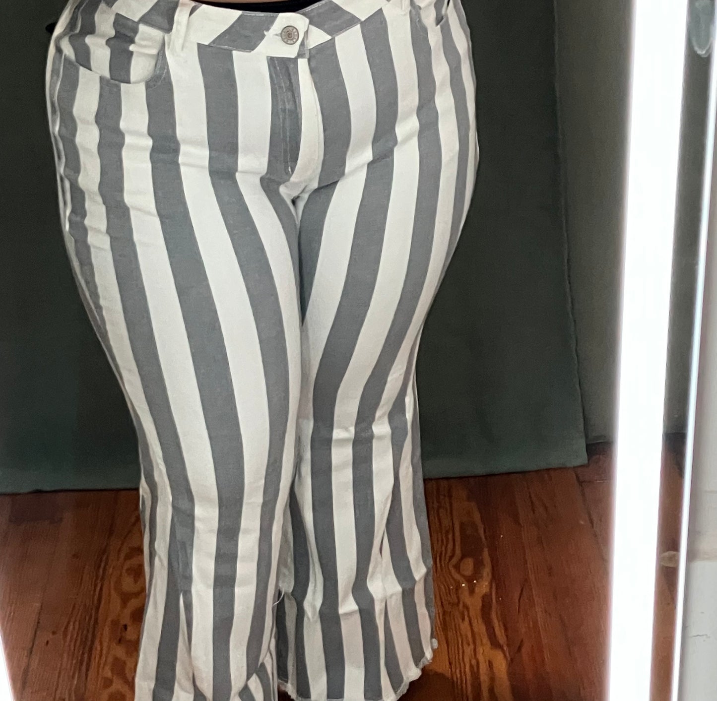 Striped Star Bell Bottoms
