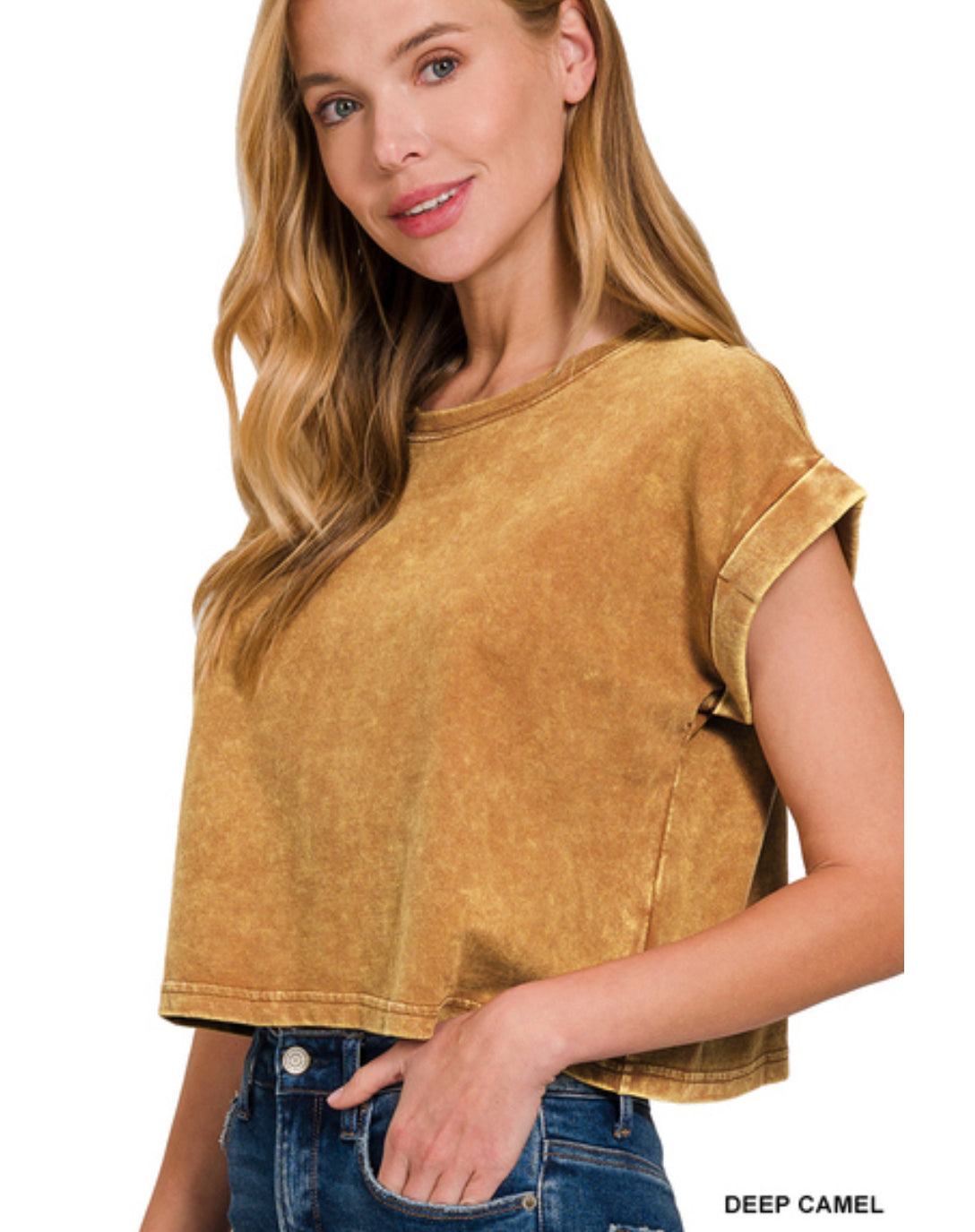 French Terry Crop Top