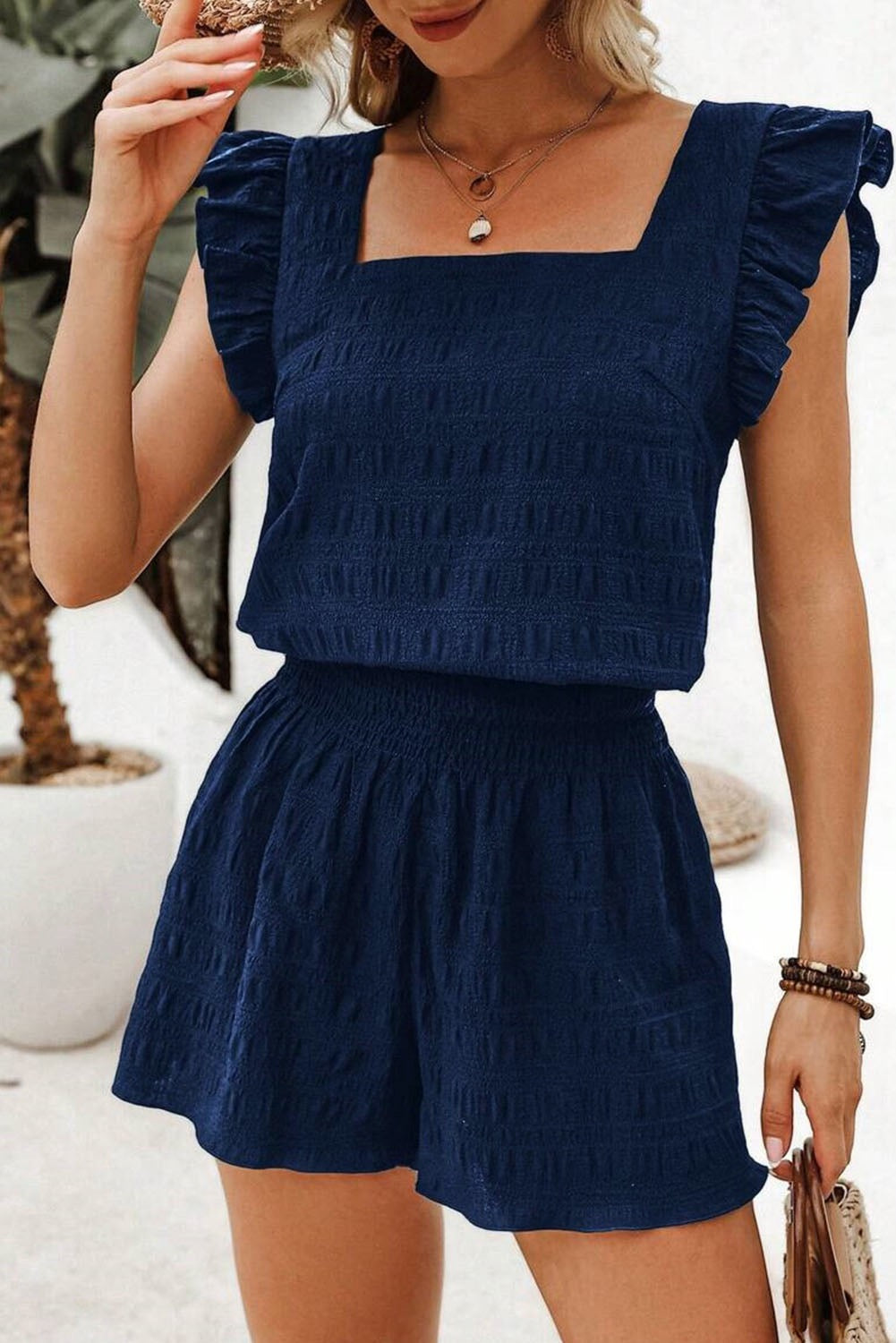 Navy Square Neck Set RTS