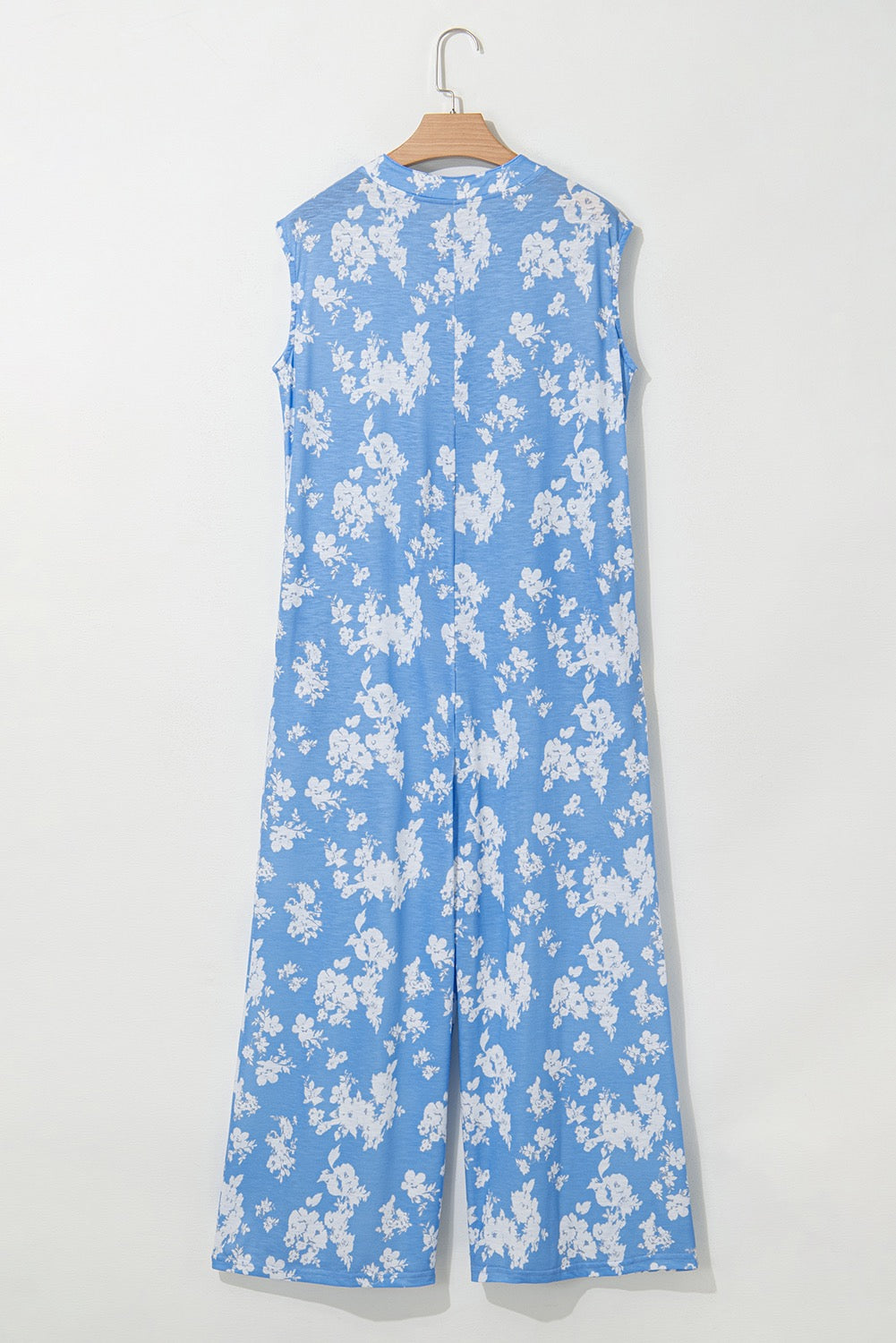 Light Blue Floral Jumpsuit RTS