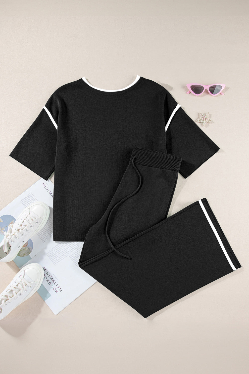 Black Contrast Loose Set LT