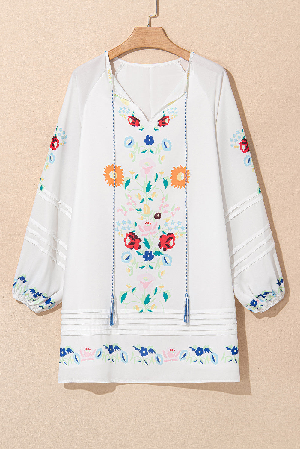 Floral Tassel Mini Dress LT