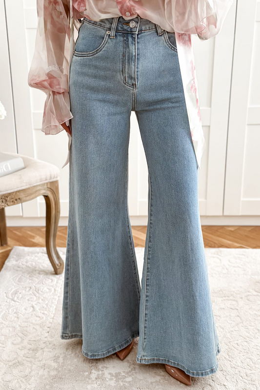 Beau Blue Bell Bottom Jeans July.