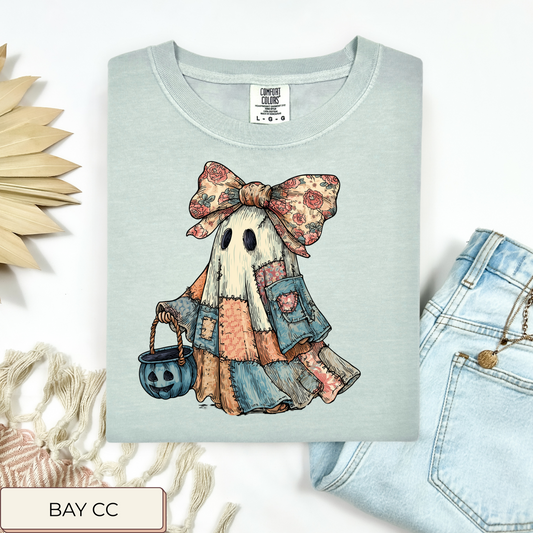 Patchwork Ghost Tee.