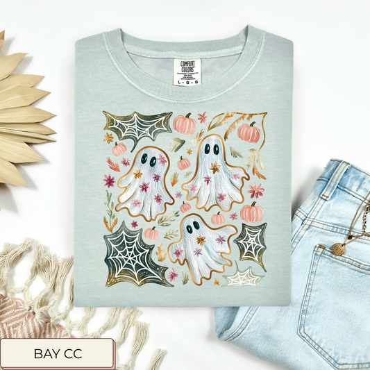 Three Floral Ghosts Tee.