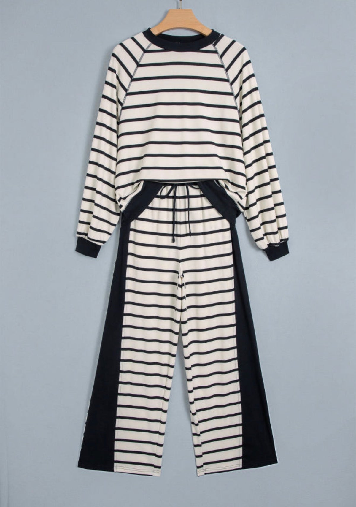 Stripe Drawstring Set Full Run RTS