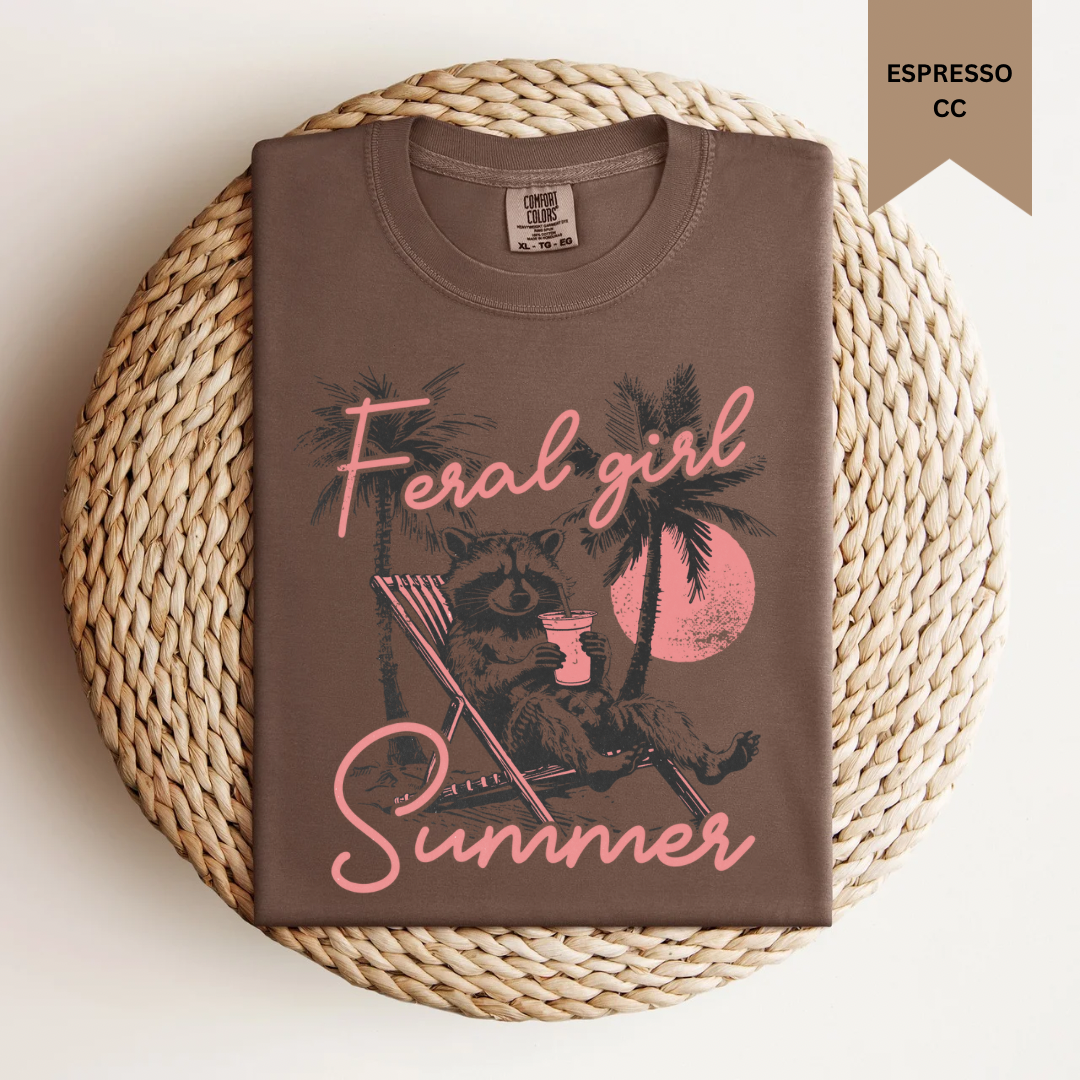 Feral Girl Summer Tee.