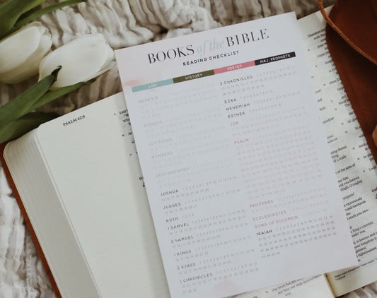 Books of the Bible Reading Checklist