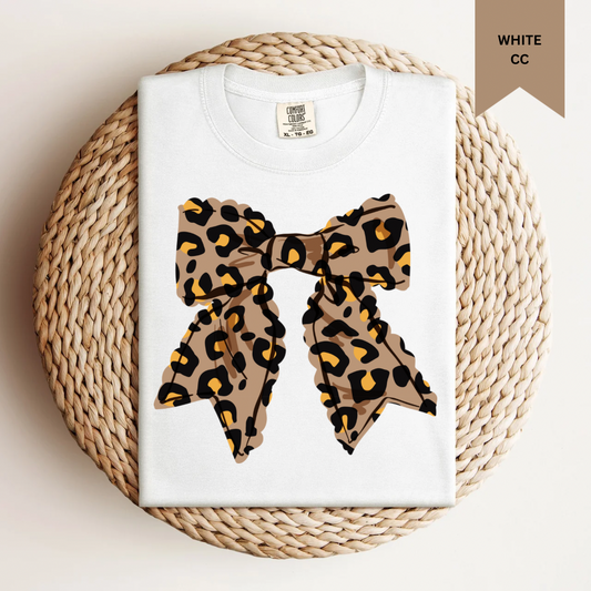 Leopard Bow Tee.