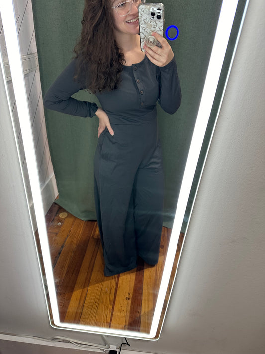 Grey Jumpsuit