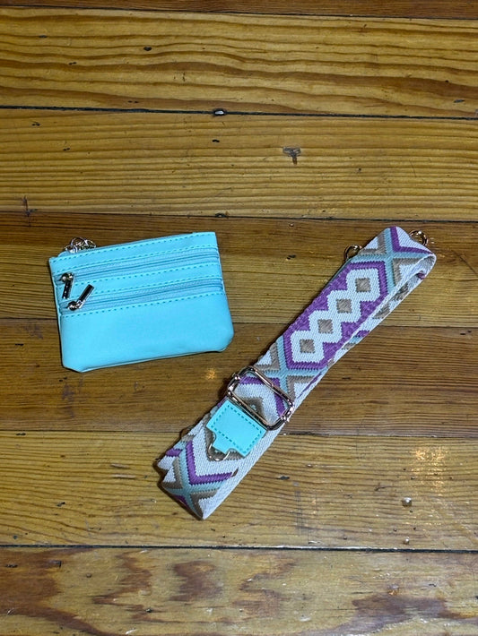 Purse with Detachable Strap & phone holder