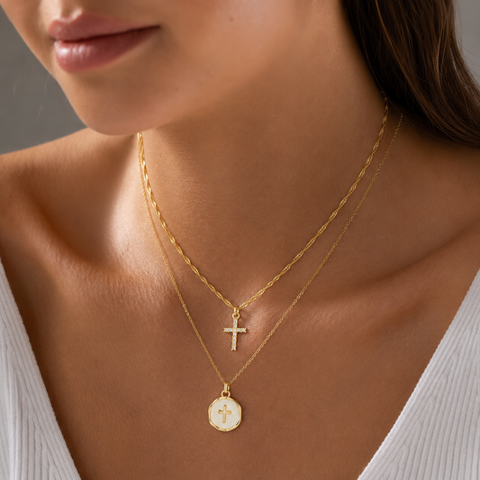 Cross Necklace *2 Styles*