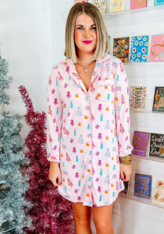 Christmas PJ Dress