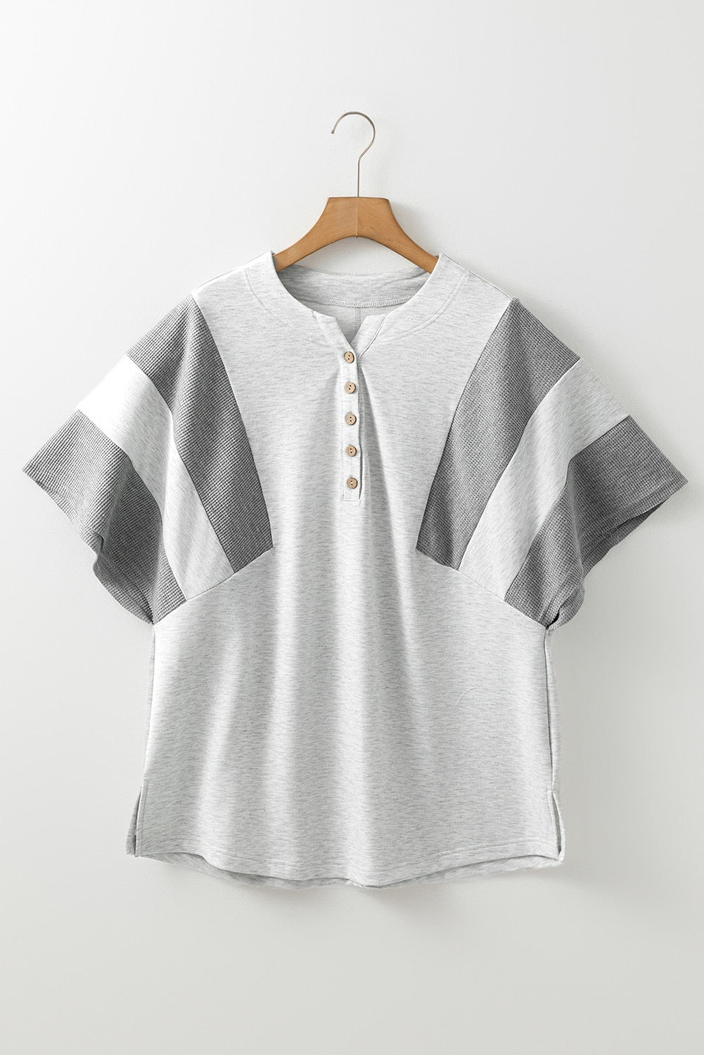 Grey Two Toned Top LT