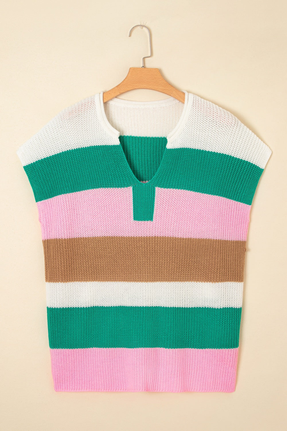 Knit Plus Size Striped Top May.