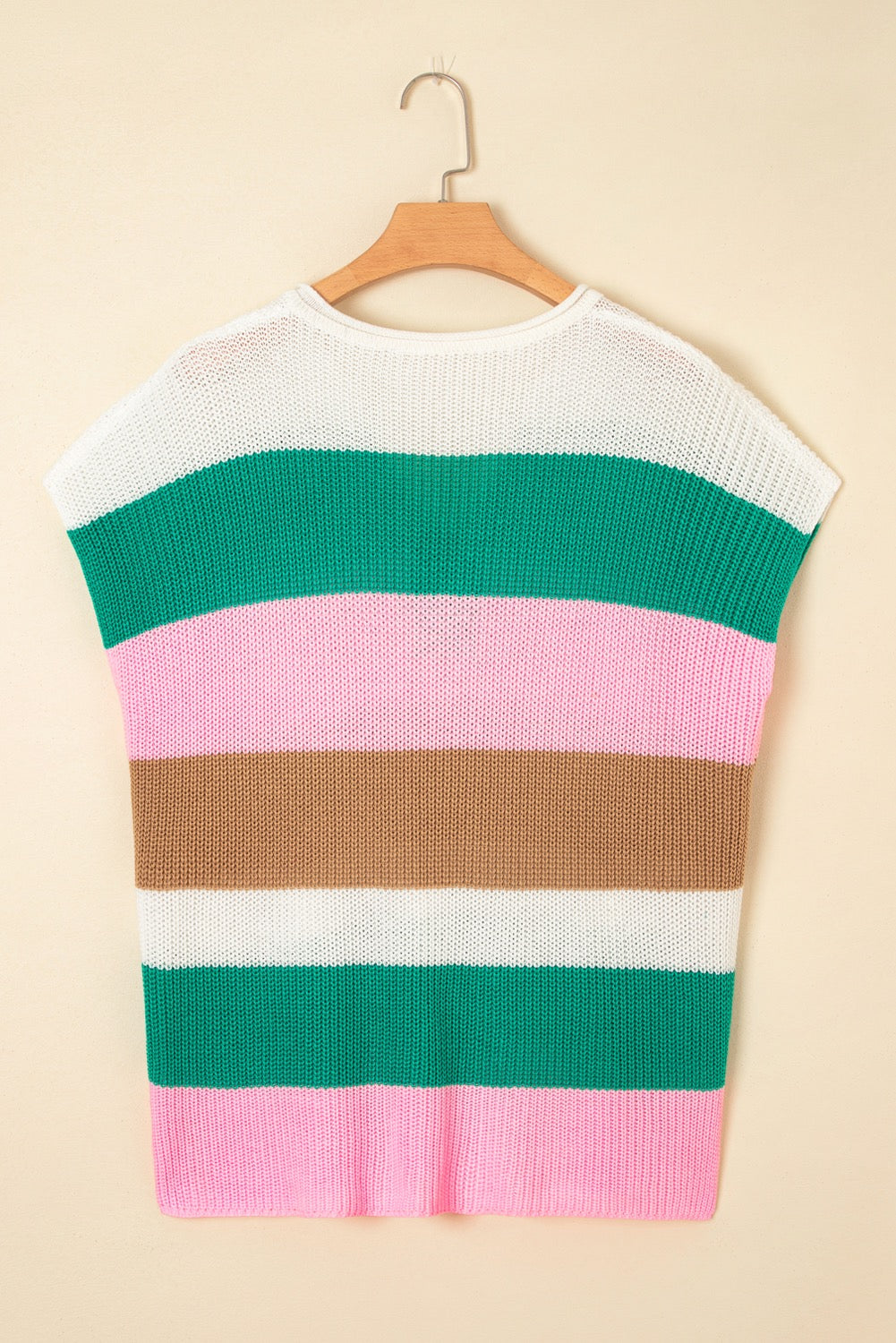 Knit Plus Size Striped Top May.
