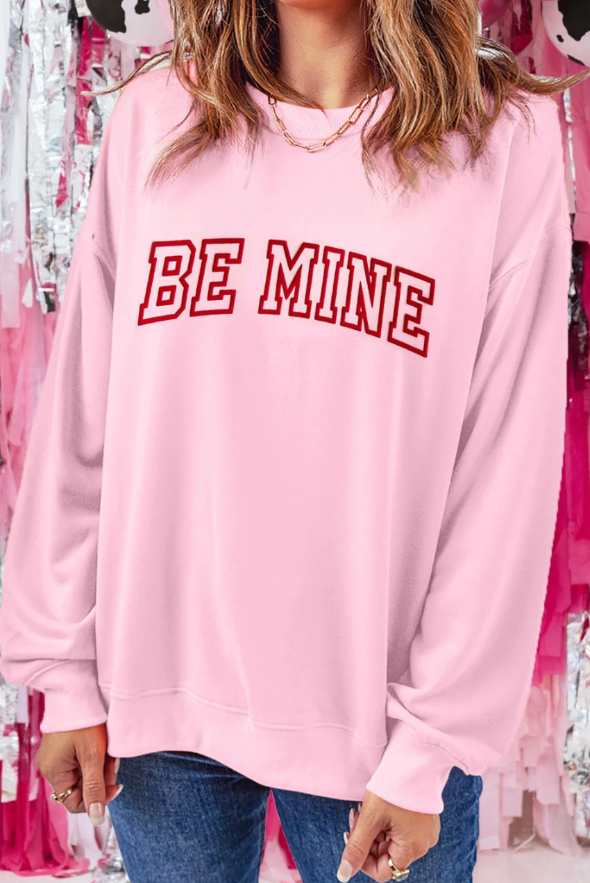 BE MINE PUFF SWEATSHIRT RTS
