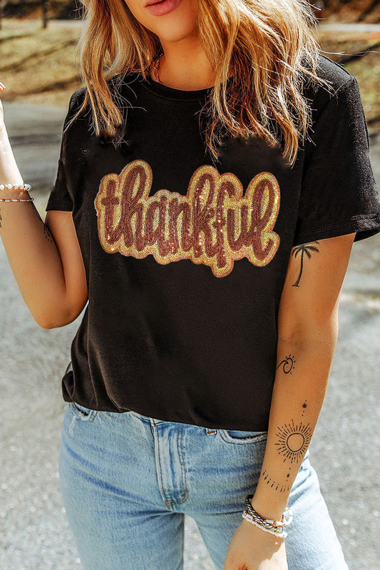 Thankful Sequin Top RTS