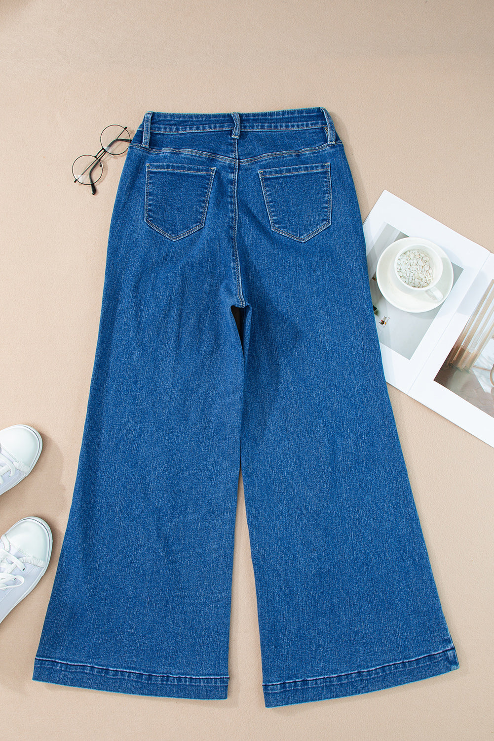 Flared Cropped Jeans LT